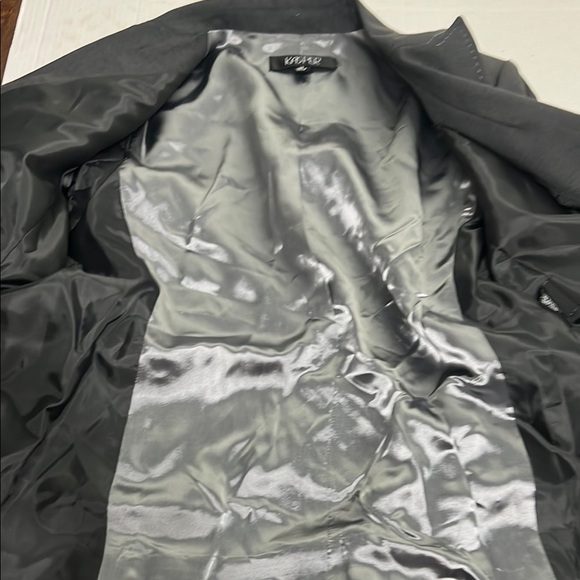 Kasper NWT 2 piece suit Blazer and Pant charcoal gray sz 14 Regal Beauty Rtl 240 - Picture 11 of 13